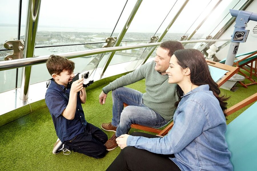 Portsmouth: Spinnaker Tower Ticket - The climb to the top: three decks, a clear route, and an easy start