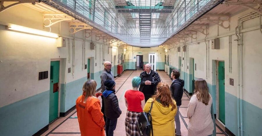 Shepton Mallet Prison: Guided Tour - Entering the Shepton Mallet Visitor Centre, then stepping into the prison