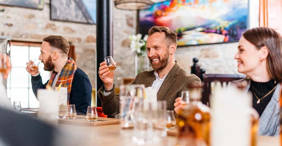 Speyside: Cardhu Whisky Distillery Tour and Tasting - The Tasting Kitchen: 3 drams plus a highball