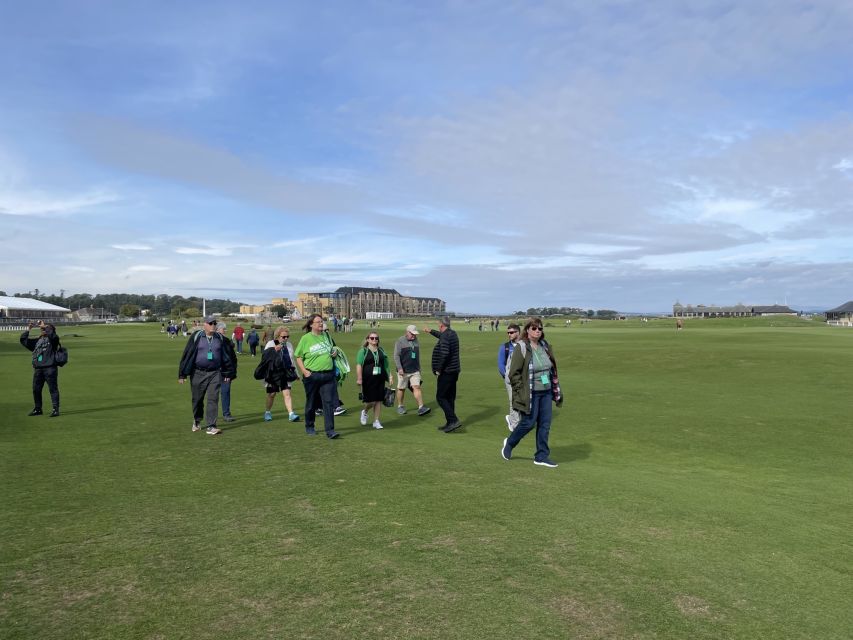 St Andrews: Golf Origins and Old Course History Tour - Walking fairways in live play, and why your attention matters