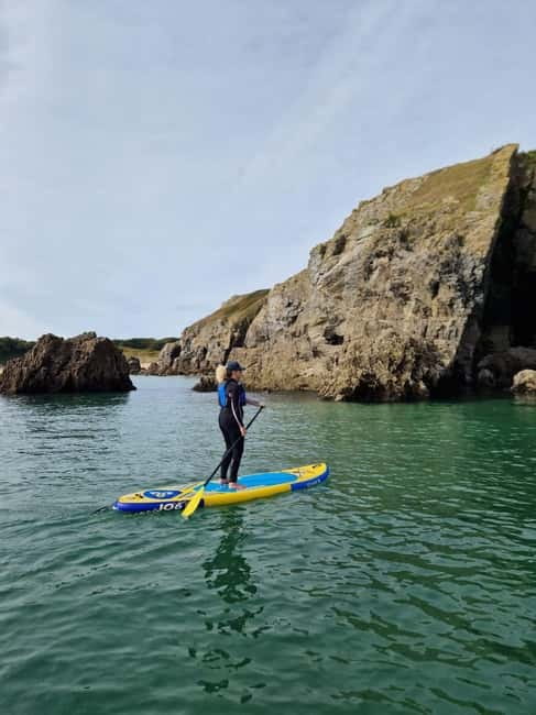 Stackpole Quay: Paddle Boarding Tour - Barafundle Bay Break Time, Swim Chance, and Wildlife Watching