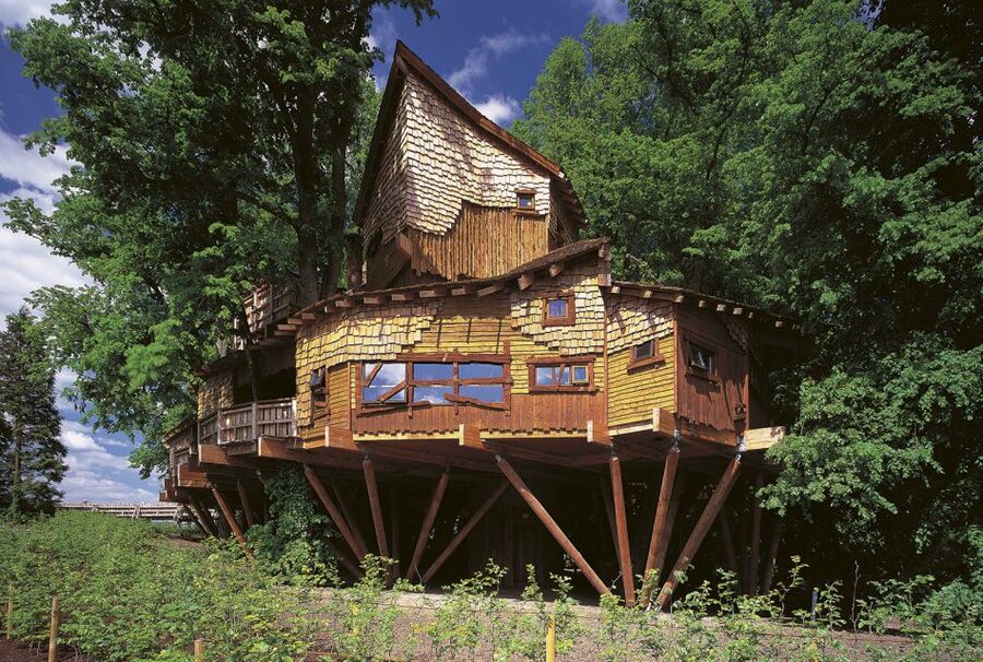 The Alnwick Garden: Entry Ticket - Treetops, the Treehouse Restaurant, and the Bamboo Labyrinth