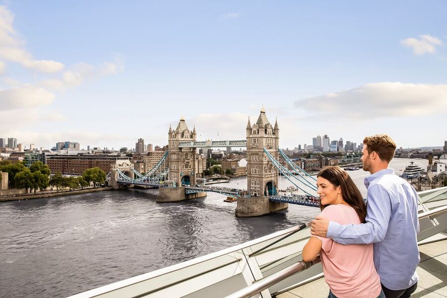 The London Pass®: 100+ Attractions including London Eye - Hop-on Hop-off bus and the Thames Clippers: use them for repositioning