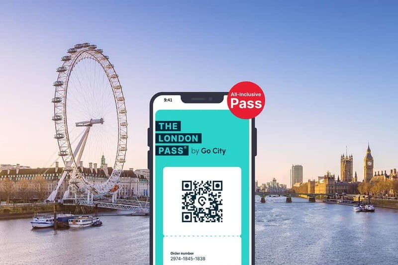 The London Pass®: 100+ Attractions including London Eye - Westminster Abbey, St Pauls, and The Shard, with the Thames as your connector