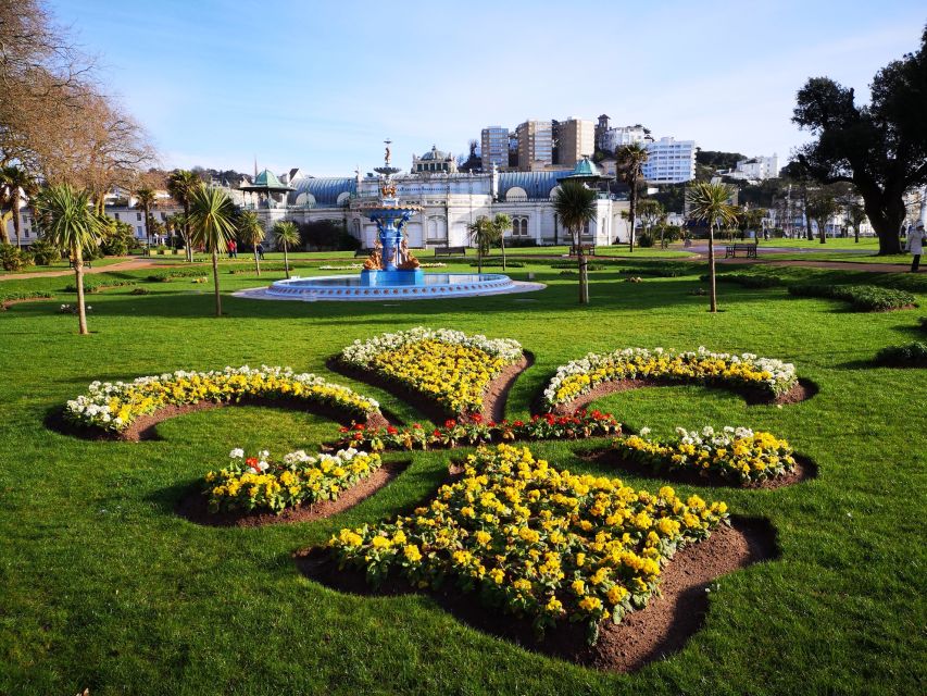 Torquay: The extraordinary life of Agatha Christie tour - English Riviera Coastline Views, the Pavilion, and the Proposal Moment