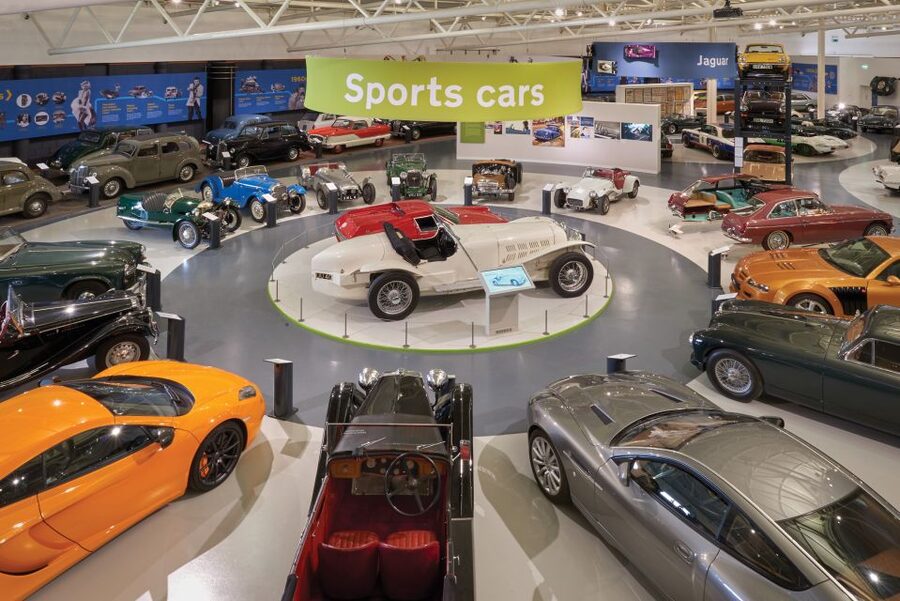 Warwick: British Motor Museum Entry Ticket - The Time Road route: when cars track family life