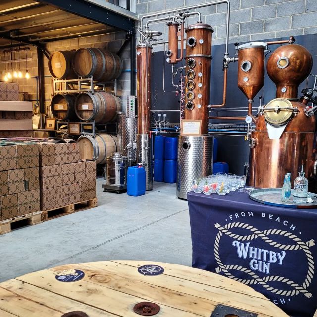 Whitby: Guided Distillery Tour with Gin Tasting - From Still to Bottle, Hand-Finished in Small Batches