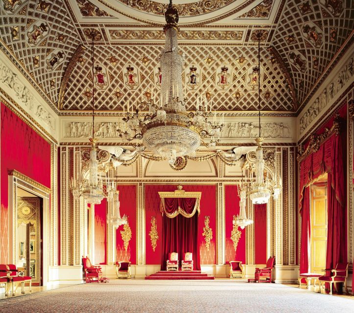 Windsor Castle and Buckingham Palace Full-Day Tour - Inside Buckingham Palace: unescorted means plan to use audio