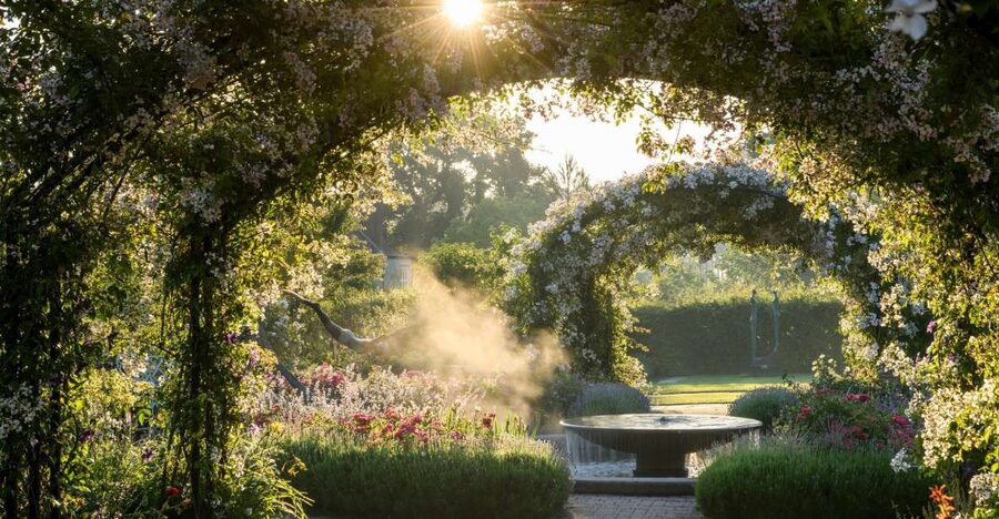 Woking: Royal Horticultural Society Wisley Garden Ticket - Bowes-Lyon Rose Garden: Smell First, Then Look