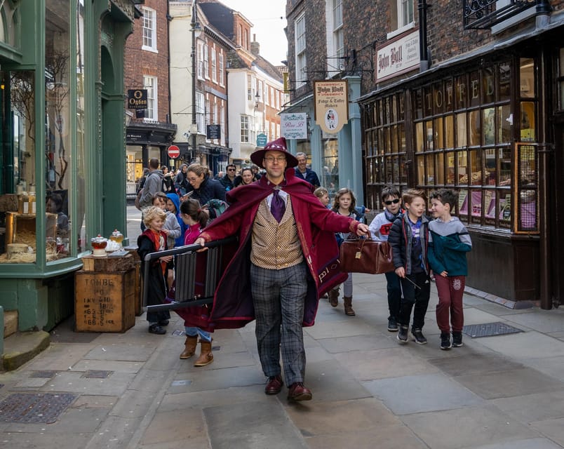 York: Wizard Walk of York Tour - Magic, Comedy & Family Fun - The 75-minute route: Shambles, gate magic, and Minster sights